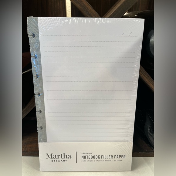 NWT Martha Stewart Discbound Notebook Filler Paper - Picture 2 of 3